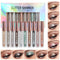 LANGMANNI 10 Pcs Liquid Glitter Eyeshadow Metallic Shimmer Glitter Eyeshadow Sweatproof Makeup Set,Glitter Pressed All Highly Pigmented Blending P...