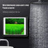 Shower Tablet Holder Waterproof Compatible with Ipad, Wall Mounted Bathroom Tablet Case Mount Shelf, Adhesive Touchable Cradle with Glass Mirror A...