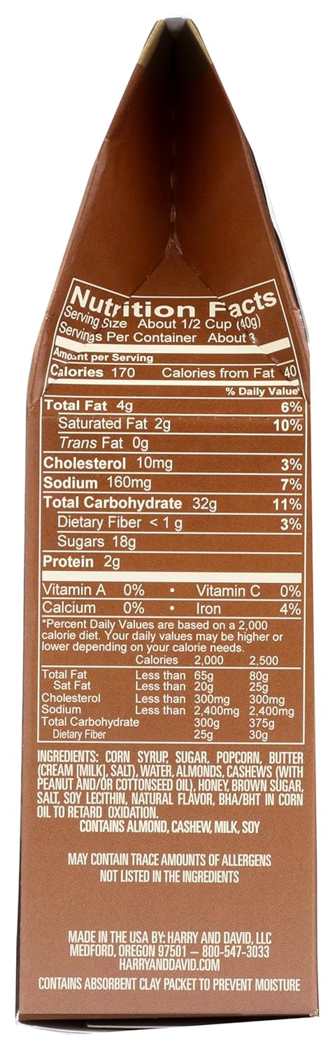 Harry and David Moose Munch Premium Popcorn - Classic Caramel - 4.5 Oz Box...