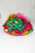 Premium A-Grade Mulberry Silk: Hand-Dyed Multicolor Silk Fibers for Needle Felting, Wet Felting, Spinning, Knitting, and Sewing - 200 Grams Mulber...