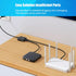 Ethernet Splitter 1 to 2,Gigabit Ethernet Splitter 1000Mbps High Speed with Cat8 Ethernet Cable 1.5ft,LAN RJ45 Splitter with USB Power Cable for C...
