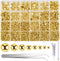 12000 Pcs Half Pearl Bead 8 Sizes Gold Flatback Pearl Beads Flat Back Pearl Half Round Pearls for Crafts Embellishment Shoes DIY Phone Case Making...