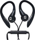 Magnavox MHP4854-BK Earhook Earbuds With Microphone in Black | Available in Black & White | Extra Value Comfort Stereo | Durable Rubberized Cable...