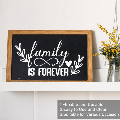 Welcome Home Stencils, 20 Pcs Large Welcome Stencils for Painting on Wood, Sweet Home Plastic Template Stencils for Painting, Home Letters Stencil...