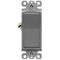 ENERLITES Single Pole Decorator Paddle Light Switch, Residential Grade, 15A 120V-277V, Gloss Finish, Grounding Screw, Back Insert and Side Termina...
