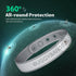 Mosquito Repellent Bracelets, 2 Pack Silicone Mosquito Repellent Bands with DEET Free, Natural & Waterproof Bug Wristbands for Kids and Adults, Ou...