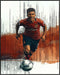 Posterizer 1 pcs-abstract passionate soccer / football player running poster-Sports & Hobby Art Gifts for sports fans Decor for Home & Office- unf...