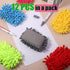 12 Pcs Microfiber Shag Eraser Whiteboard,Magnetic Dry Erase Eraser Whiteboard Washable Small White Board Dry Erase for Markers Chalk Home Classroo...
