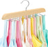 Tank Top Hanger with Premium Wood, 20 Large Capacity, Space Saving,360 Degree Rotating, Foldable Metal Hooks, Tank Tops...