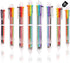 Ballpoint Pens 24 PCS 0.5mm 6-in-1 Multicolor Ballpoint Pens School Supplies Birthday Party Favors Gifts for Kids Students...