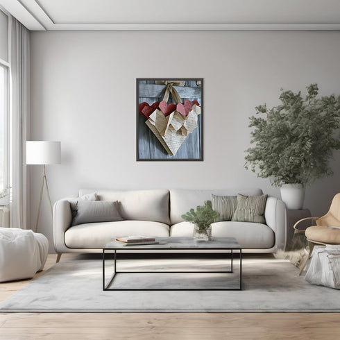 Posterizer 1 pcs-Handmade Valentine’s Day gifts cute poster -1-Romantic Art-Holiday Poster Collection-Gift for Couples boyfriend girlfriend Husban...