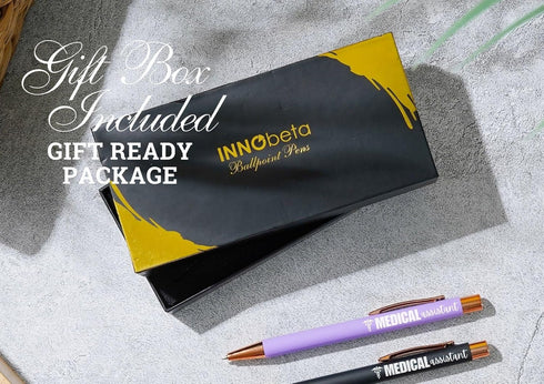InnoBeta Medical Assistant Gifts for Wowen, Ballpoint Pen Set of 4, Gifts for Medical Assistant on Medical Assistant Week, Birthday and Christmas...