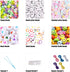 LIS HEGENSA DIY Crafts Gifts for Girls Beading Kits, 1000PCS Pony Beads Bracelet Making Kits with Decorative Beads and Charms, Craft Supplies for ...