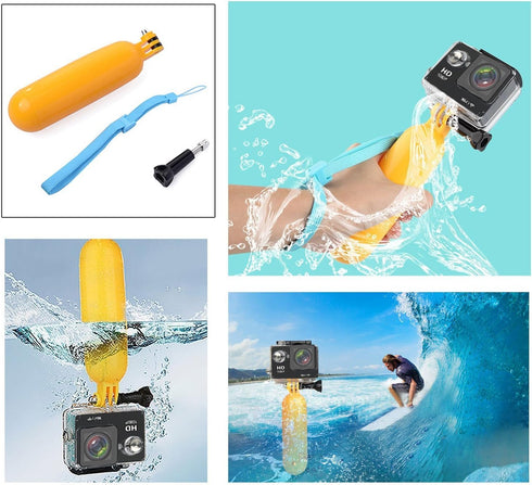 AKASO 7 in 1 Action Camera Accessories Kit Compatible with EK7000/EK7000 Pro/Brave 4/Brave 4 Pro/Brave 7 LE/Brave 7/Brave 8/V50X/V50 Pro/V50 Elite...