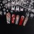 6 Sheets White Glitter Snowflakes Christmas Nail Art Stickers Decals Self-Adhesive Pegatinas Uñas Nail Supplies Nail Art Design Decoration Accesso...