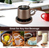 Coffee Mug Warmer with Auto Shut Off for Home Office Desk with Three Temperature Settings for Coffee Tea Beverage Wax Candle with Timing Setting S...