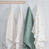 Meracorallo Muslin Swaddle Blanket, 100% Organic Cotton Receiving Blanket Soft and Breathable Swaddle Wrap for Baby Boys and Girls (Roman Green)...