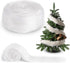 Fur | Faux Fur Fabric | White Fur Ribbon Trim Fabric - 2" Wide x 36" Long (3 FT) Fake Fur Fabric - Soft Christmas White Faux Fur for Crafting, Sew...