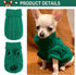 Small Dog Sweater 2 Pieces Dog Sweaters for Small Dogs, Dog Clothes for Small Dogs, Pet Cat Sweater Cold Weather Puppy Clothes Outfits (Small)...