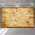 Blulu Pirate Party Decorations Halloween Treasure Map Pirate Theme Backdrop Background Jewelry Map Banner Photography for Halloween Party Supplies...