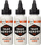 Tear Mender TG-2 Bishs NSaHUl Original Tear Mender Instant Fabric and Leather Adhesive, 2 oz (Pack of 3)...