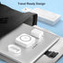 UCOMX 3 in 1 Charging Station for Multple Devices,Foldable 3 in 1 Wireless Charger for Travel,Nano Wireless Charging Station for iPhone 15 14 13 1...