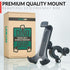 New 2025 Bicycle & Motorcycle Phone Mount - The Most Secure One-Handed Bike Phone Holder for iPhone, Samsung or Any Smartphone. Stress-Resistant a...