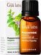 Gya Labs Organic Peppermint Oil for Hair - Premium Grade Natural Organic Peppermint Essential Oil for Diffuser & Skin (0.34 fl oz)...