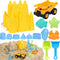 Beach Toys Sand Toys for Kids, Sand Castle Toys for Beach with Dump Truck, Sand Castle Bucket, Sand Molds, Shovel and Rake, Sandbox Toys for Toddl...