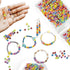 985 Pieces Letter Beads Kit,28 Styles Friendship Bracelet Kit Alphabet Beads Smiley Face Beads for Bracelets Jewelry Making Kit (White Letter Colo...