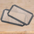 2pcs Silicone Baking Mats, 9.57x5.59 Inch ST100 & ST101 Silicone Oven Liners 2-in-1 Baking Sheet for Cookies Non Stick Silicone Liners for Ninja f...