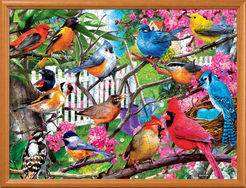 MasterPieces 300 Piece EZ Grip Jigsaw Puzzle - Hidden in The Branches - 18"x24"...