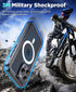 Beeasy for iPhone 15 Pro Case Waterproof for MagSafe 360 Degree Outdoor Protective Case with Screen Protector Waterproof Phone Case Dustproof Shoc...