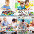 LELEMON Avengers 100 Piece Jigsaw Puzzle for Kids Ages 4-8, Cardboard Material, Portable Metal Storage Box, Educational Toy for Girls and Boys...