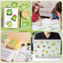 114Pcs Frog Stationery and School Supplies Set - Cute Summer Frog Sticky Notes, Paper Clip Bookmarks, Frog Decal Sticker and Pencils, Assorted Min...