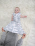 Baby Sleeping Bag Sack – Infant Sleeping Bags - Pure Cotton Wearable Blanket Baby Sleep Bag – Unisex Zip Up Baby Bag for Boys and Girls (Grey Clou...