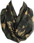 Camouflage Infinity Scarf Circle Loop Scarf...