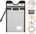Fireproof Document Bag with Lock (5200?), 15”x 11”Fireproof Money Bag, Waterproof Zipper Pouch for A4 A5 Legal Letter Size Document, Tablet, Valua...
