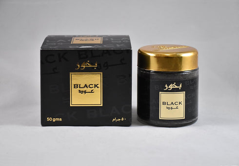 Black Oud Exotic Arabian Oud Bakhoor for Incense Burners 50g by Banafa...