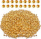 Aylifu Crimp Beads 3mm, 1000 Pieces Stopper Beads Metal Bead Spacers for DIY Bracelet Jewelry Making, Gold...