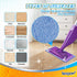 KEEPOW Reusable Wet Jet Pads Compatible with Swiffer Wet Jet Mop, Microfiber Mop Refill for Wet Mopping Cloths, Washable Replacement Refills for H...