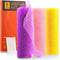 UJFQBH 3 Pieces African Net Sponge Long Bath Sponge Exfoliating Shower Body Scrubber for Daily Use, Terrific for Smoother Skin - Back Scrubber for...