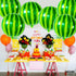 KatchOn, Big 22 Inch Watermelon Balloons - Pack of 6 | One In A Melon Party Decorations | 4D Round Watermelon Mylar Balloon, Watermelon Decoration...