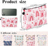 AUHOKY 8 Styles Makeup Bag Toiletry Pouch Waterproof Cosmetic Bag with Zipper Travel Packing Bag, Small Cosmetic Bag Accessory Organizer for Women...