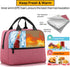 HOMESPON Insulated Lunch Bag for Women Men Lunch Box Cooler Lunch Tote for Work Picnic (Rose)...
