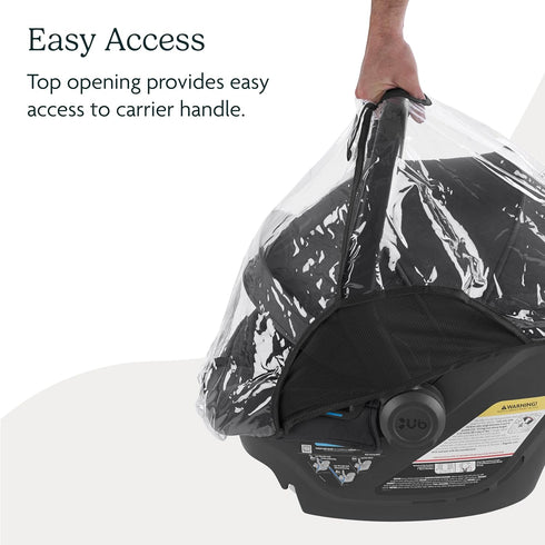 UPPAbaby Rain Shield for Mesa and Aria Infant Car Seat Carriers - Waterproof and Windproof Coverage - Ventilated Design - Quick Attachment...