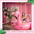 Demissle 24 Pcs Flamingo Air Freshener Flamingo Hanging Long Lasting Car Freshener Scented Tropical Automotive Air Fresheners for Rearview Mirror ...