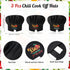 3 Pcs Chili Cook Off Chef Hats Black Chili Cook Off Champion Cooking Hats Chili Contest Adjustable Hat Chili Cook Off Prizes for Men Women 1st 2nd...