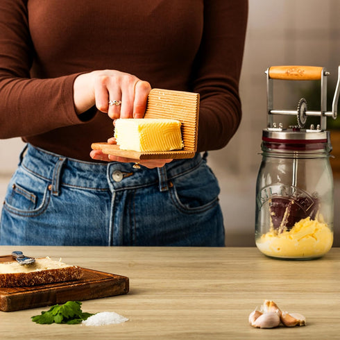 Kilner Beech Wood Butter Paddles | Set of 2...