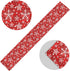Winter Snowflake Red Table Runner 70 Inches Christmas Snowflakes Snow Runner for Dining Table Kitchen Holiday New Year Rustic Seasonal Farmhouse P...